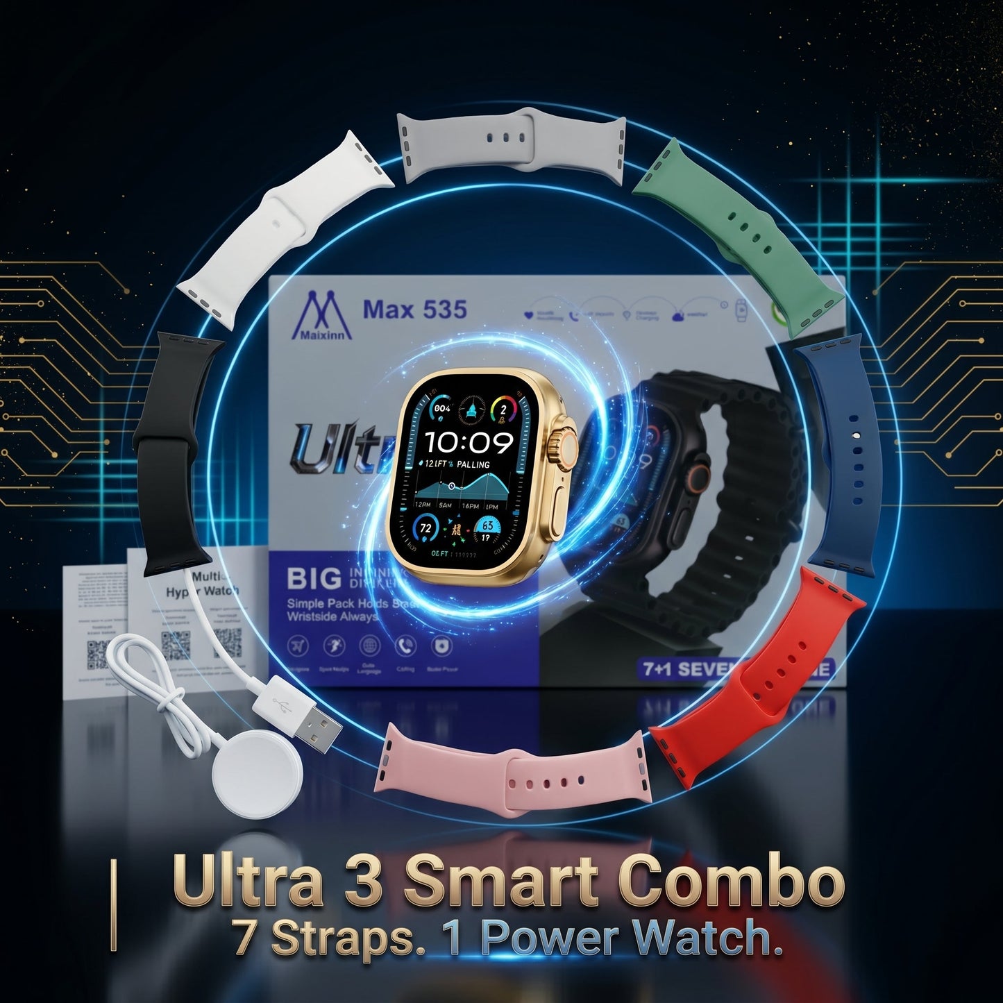 Ultra 3 Smart Combo – 7 Straps Edition