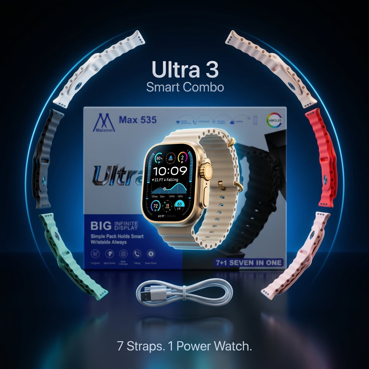 Ultra 3 Smart Combo – 7 Straps Edition