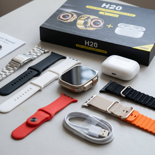 H20 Smart Watch Combo + Air Pods Set